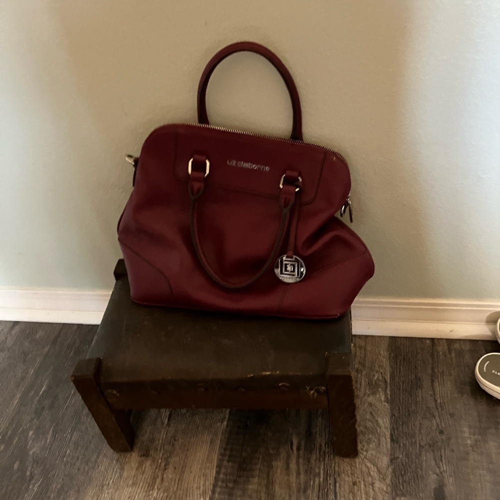 Burgundy Handbag